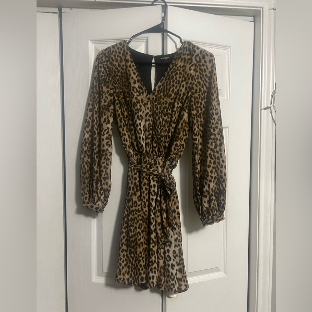 Express Leapord Dress